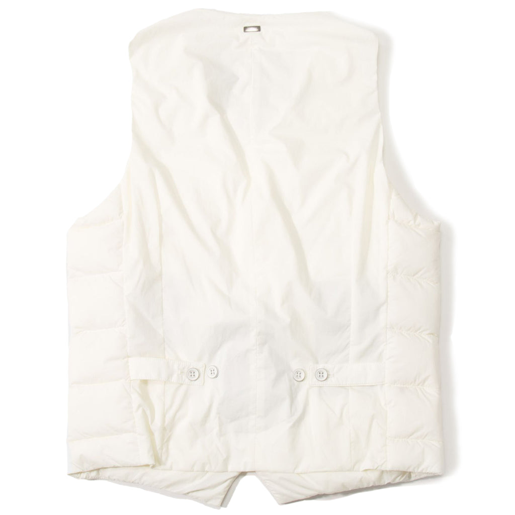 Herno Men Vest Down Jacket White
