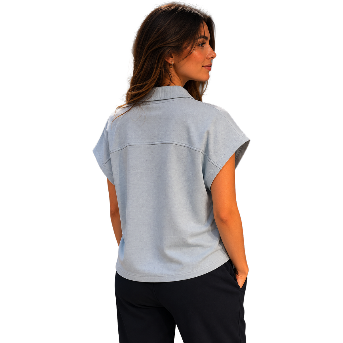 Parajumpers Women Polo Alya Light Blue