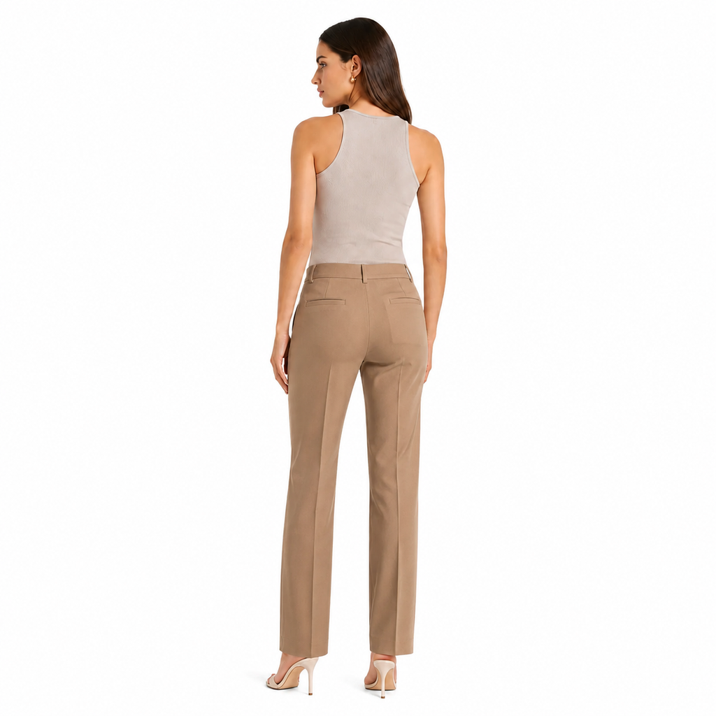 Pinko Women Trousers Bello Brown