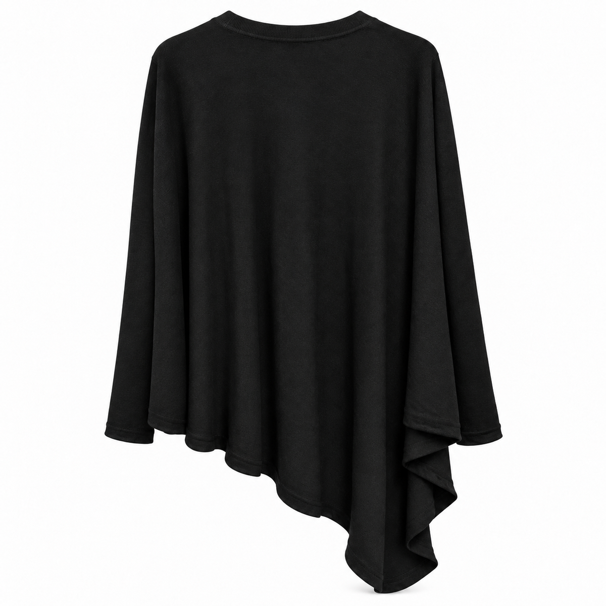 anna molinari Women Crew Neck Asimmetrico Sweaters Black