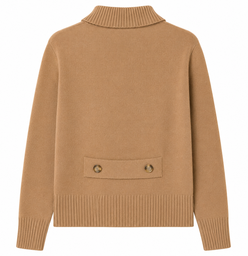 Alpha Studio Women Jacket Doppio Petto Retrò Camel
