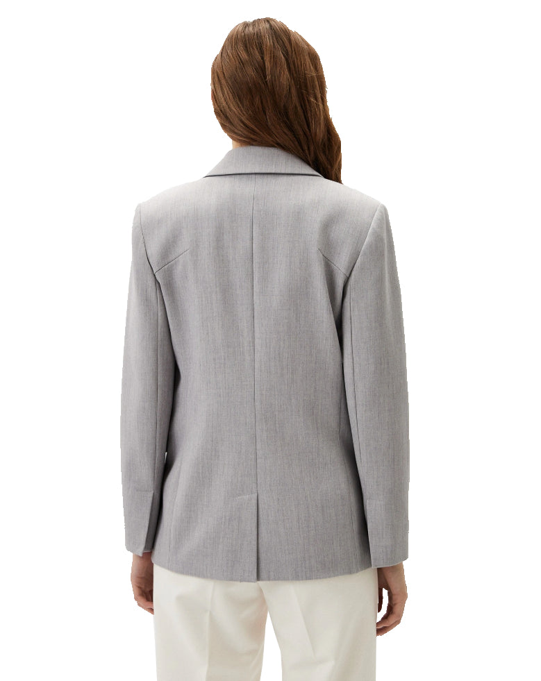 Patrizia Pepe Women Jacket Melange Grey