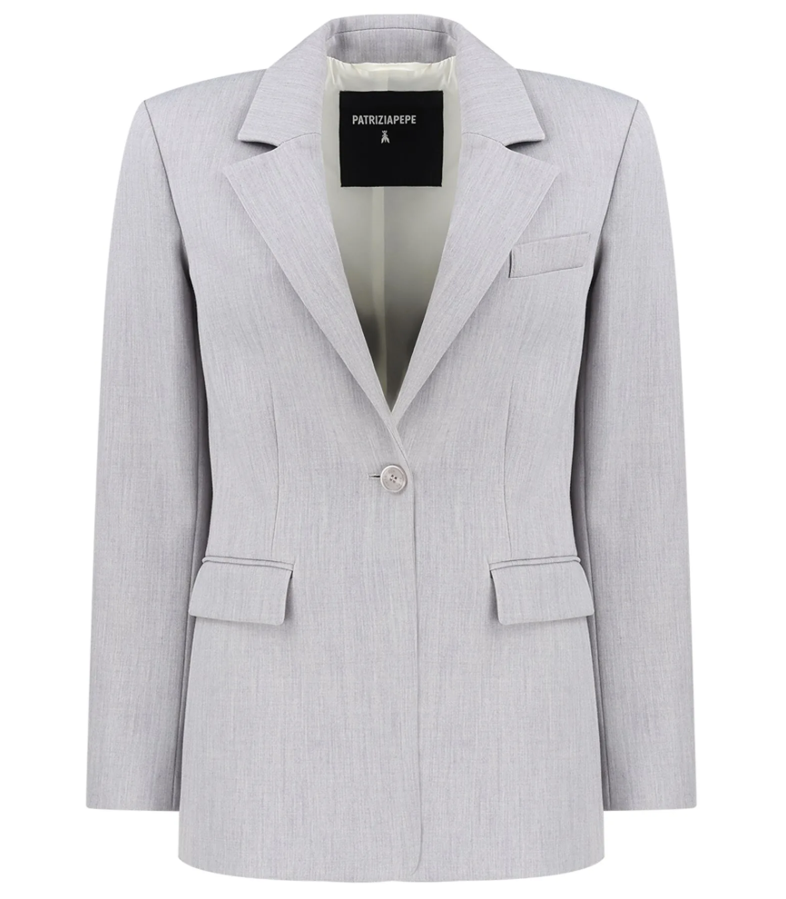 Patrizia Pepe Women Jacket Melange Grey