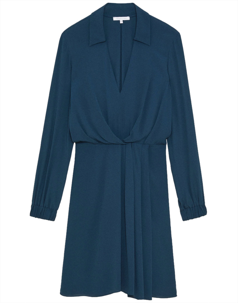 Patrizia Pepe Women Dress Midi Petrol Blue