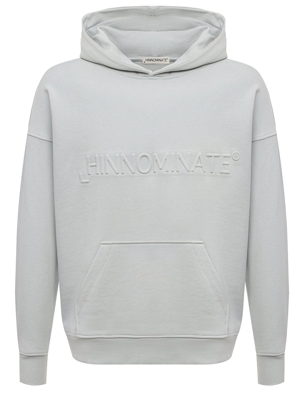 Hinnominate Men Sweatshirt Embossed Grey