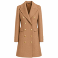 Loro Piana Fabric Women Coat Cammello Camel