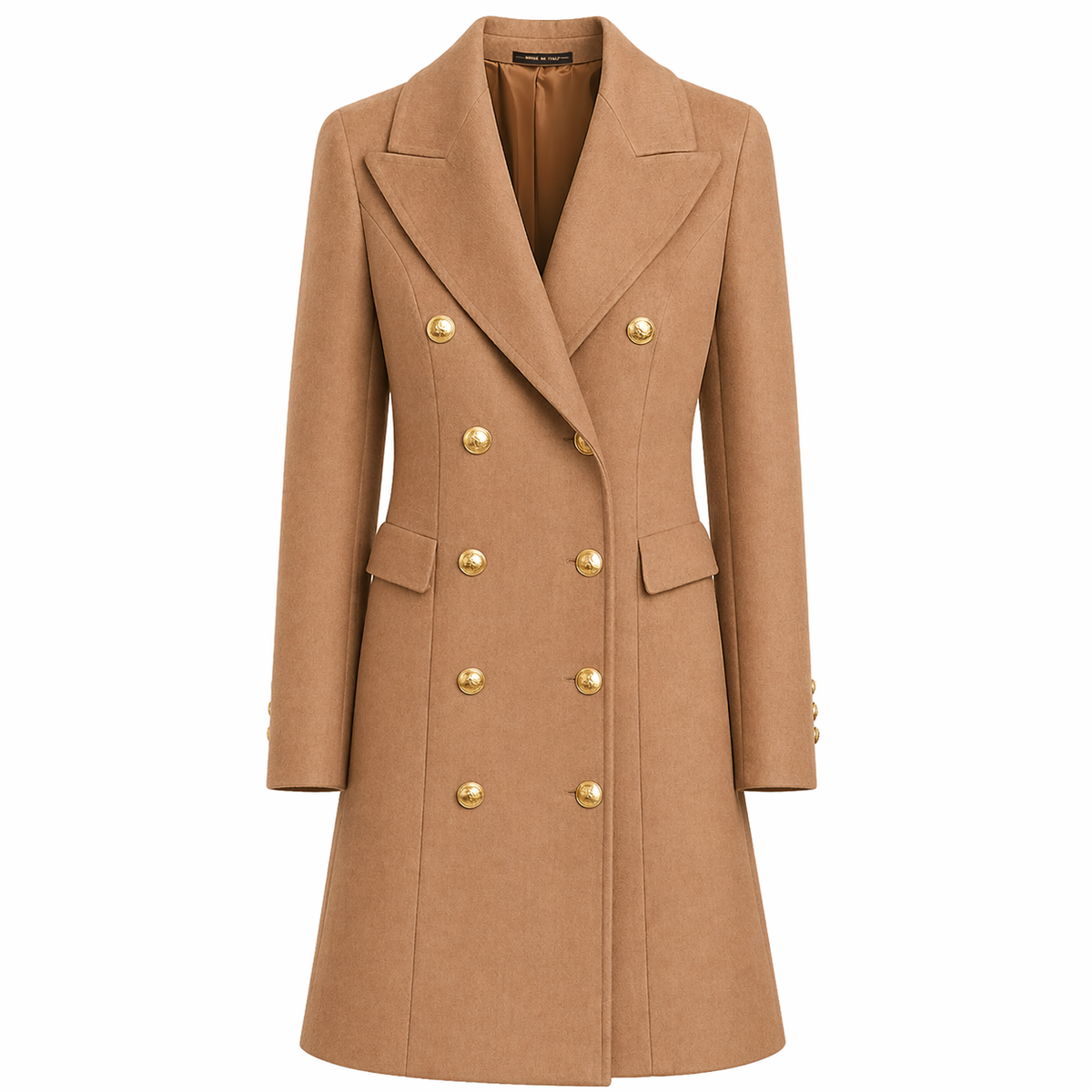 Loro Piana Fabric Women Coat Cammello Camel