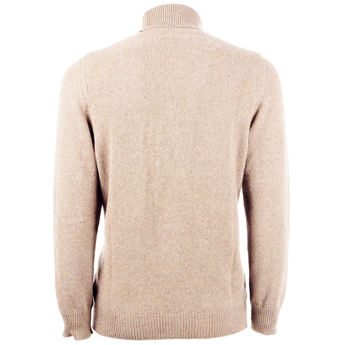 Emilio Romanelli Men Turtleneck Cashmere Beige