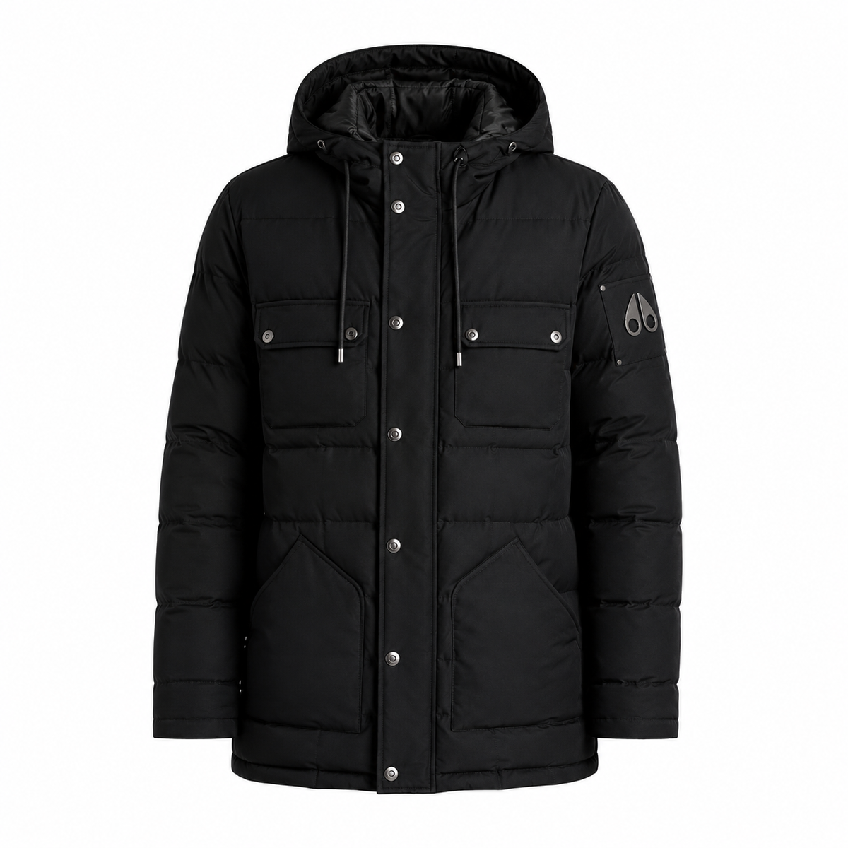 Moose knuckles Men Jacket Quilted Black