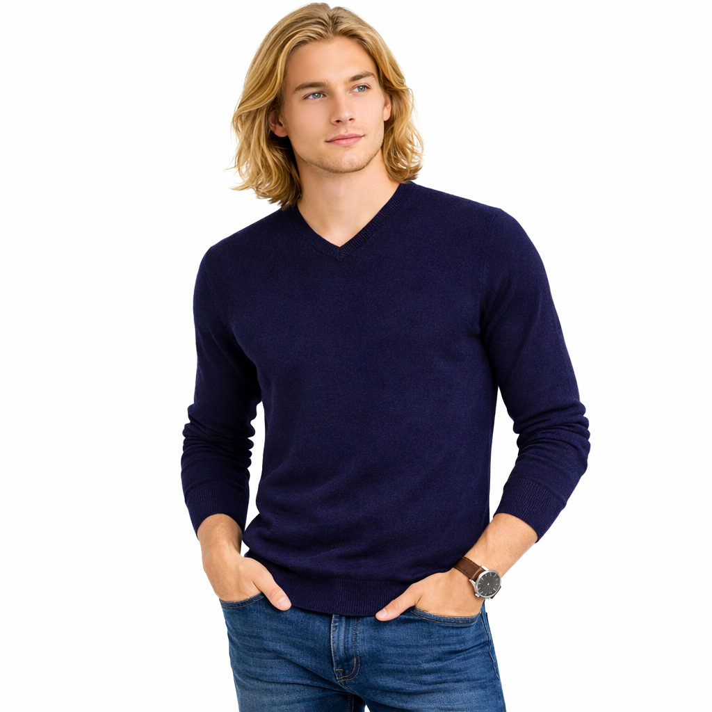 Emilio Romanelli Men Knit Gauge Blue
