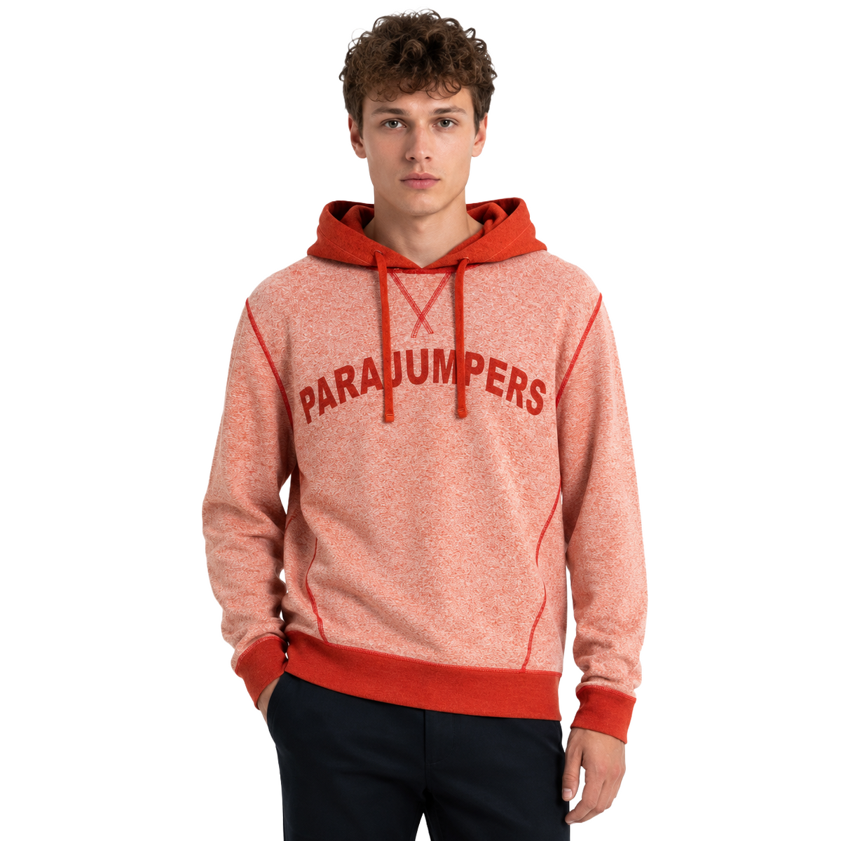 Parajumpers Men Sweatshirt Dellin Red