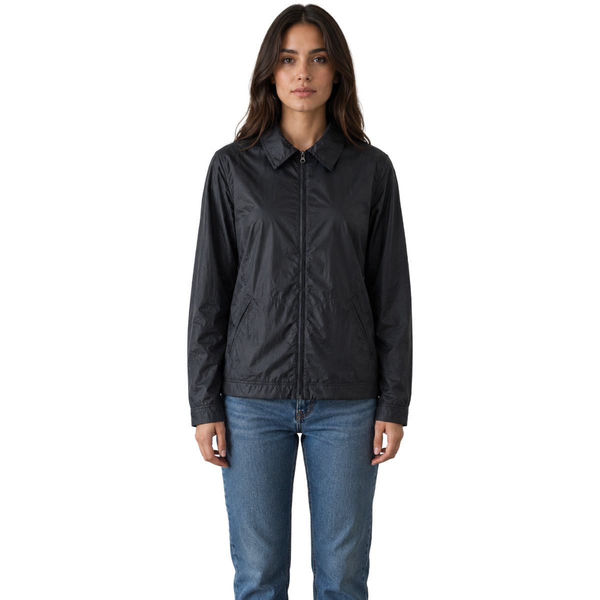 Alpha Studio Women K-way Night Jackets Blue