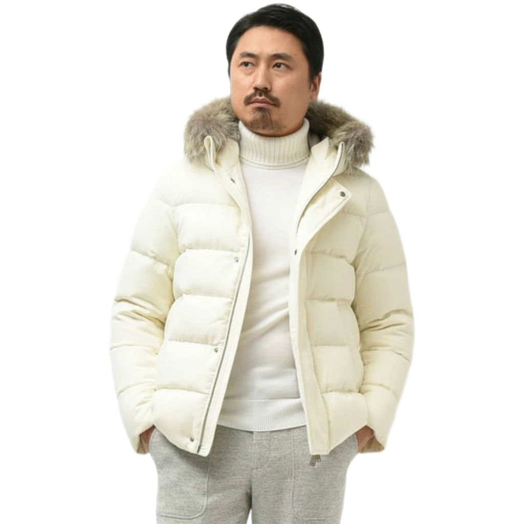 Herno Men Down Jacket White
