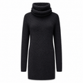 Dolce & Gabbana Women Dress Bouclè High Neck Black