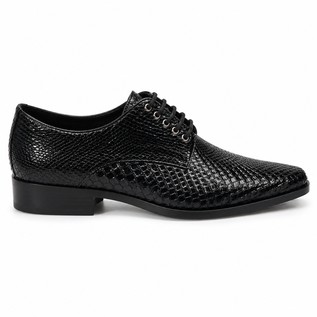 Dolce & Gabbana Men Derby Pitone Derby Black