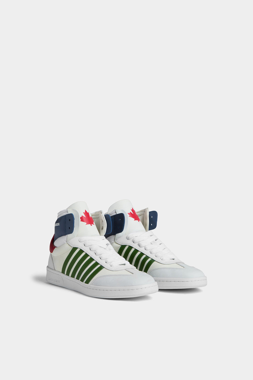 Dsquared2 2°choice Men High Boxer Sneakers White