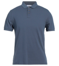 Alpha Studio Men Polo Denim Blue
