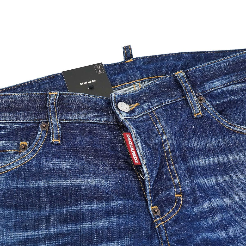 Dsquared2 Men Jeans Slim Jean Blue