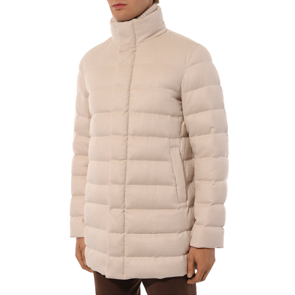 Herno Men Down Jacket Cashmere Beige
