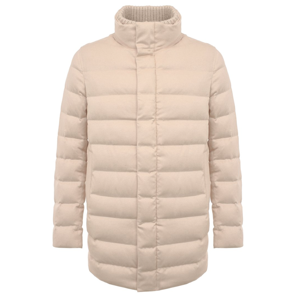 Herno Men Down Jacket Cashmere Beige