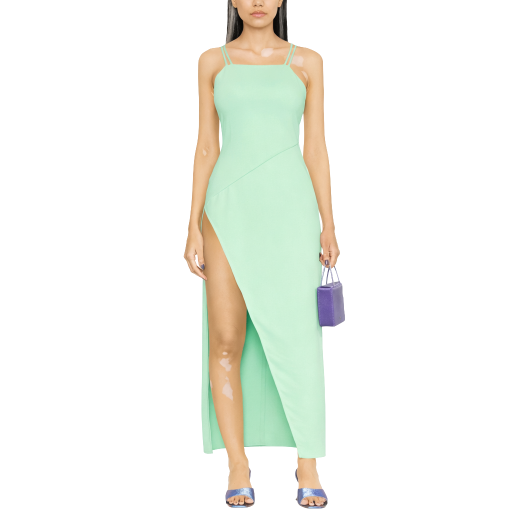 The Attico Women Dress Long Green