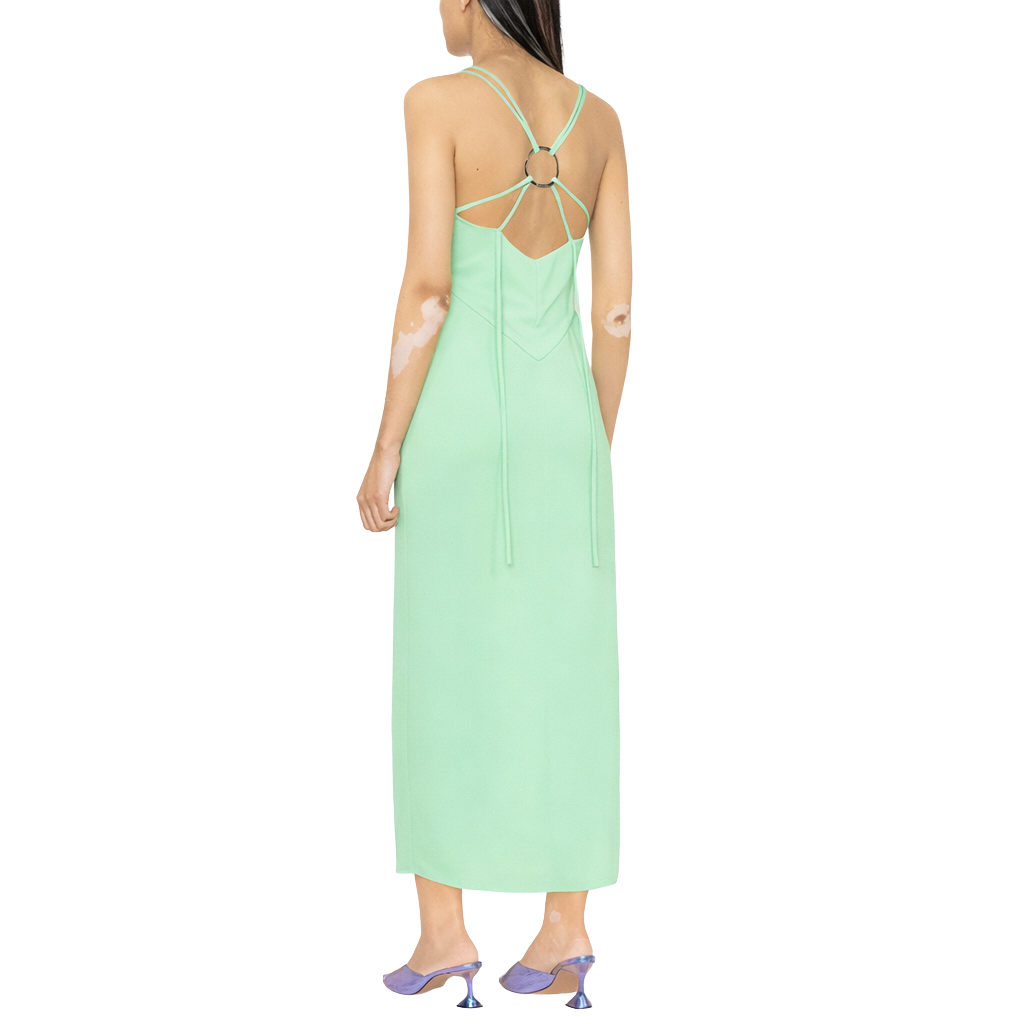 The Attico Women Dress Long Green
