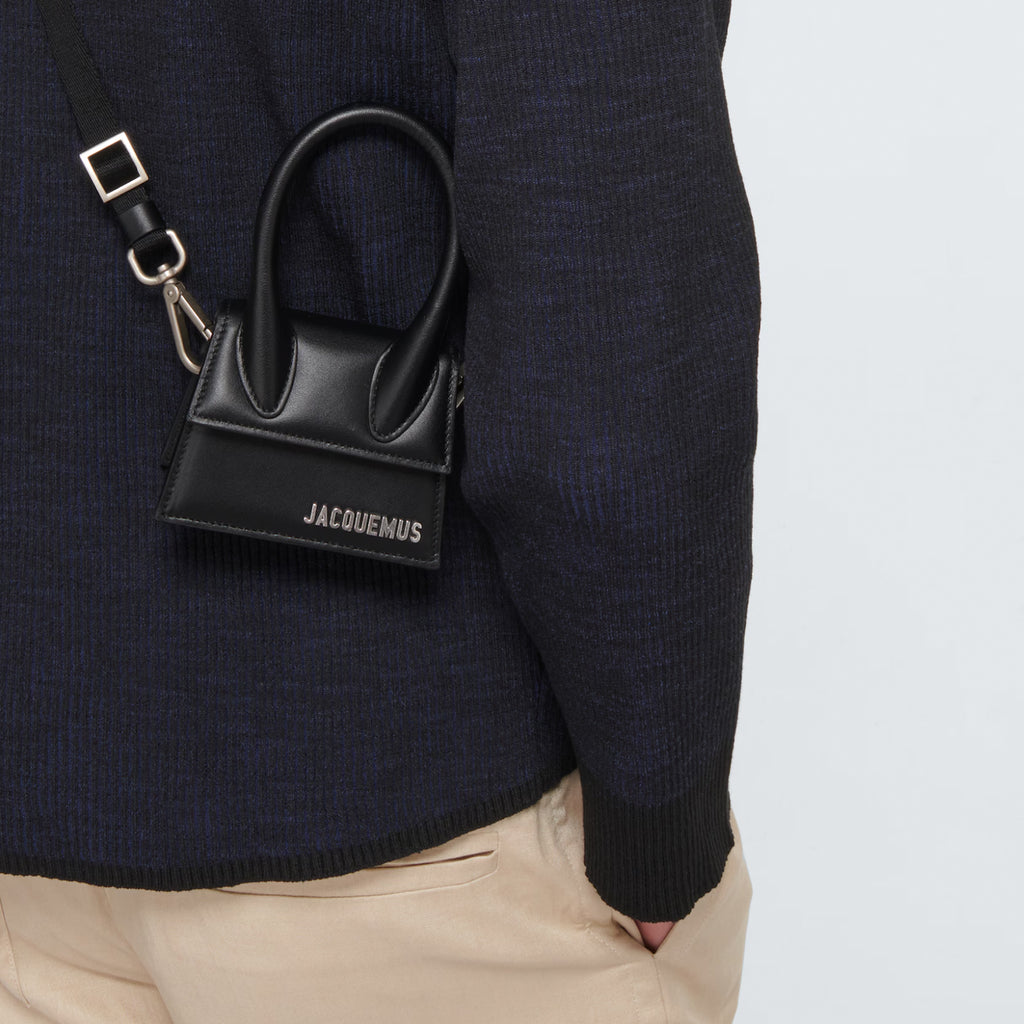 Jacquemus Men Chiquito Crossbody Bags Black