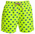 MC2 Saint Barth Men Micro Patterned Polpo Gang Swimwear Yellow