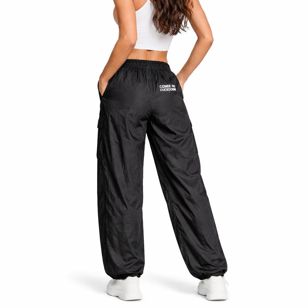 Comme Des Fuckdown Women Trousers Nylon Black