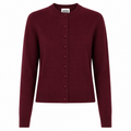 Alpha Studio Women Rebecca Cropped Long Retrò Sweaters Red