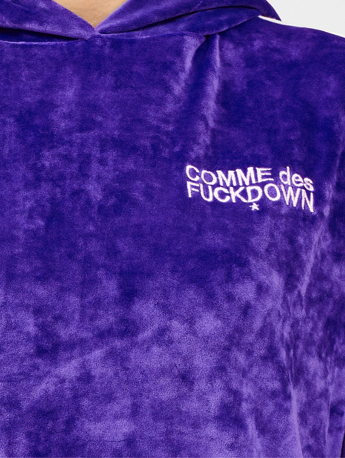 Comme Des Fuckdown Women Sweatshirt Ciniglia Purple