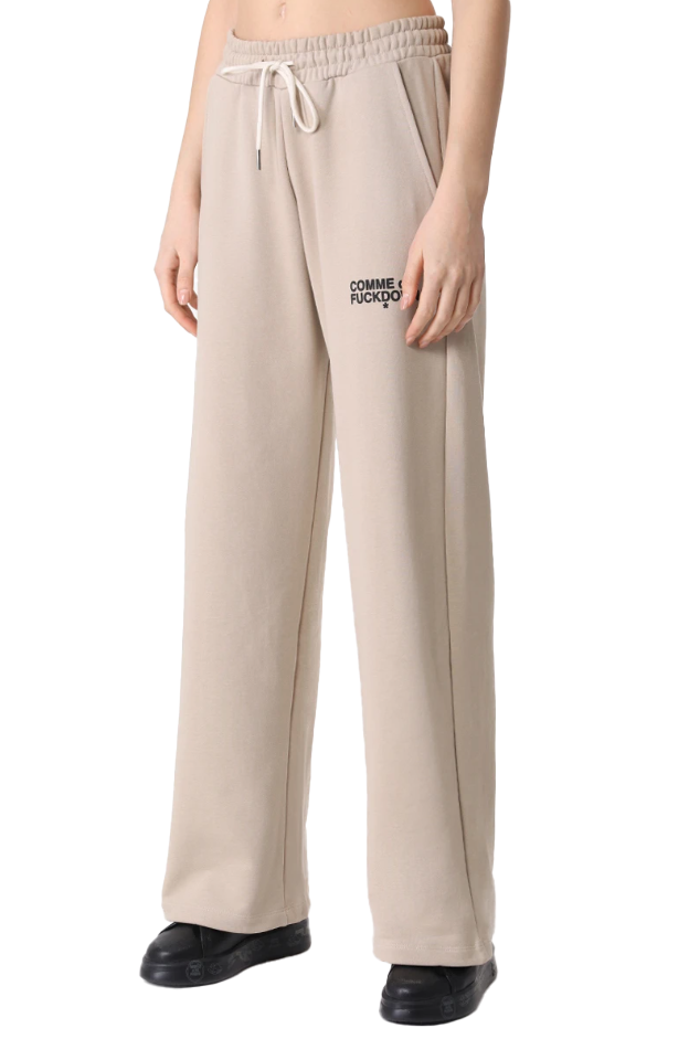 Comme Des Fuckdown Women Trousers Palazzo Beige