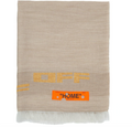 Off-White Men Blanket Gold Blankets Beige