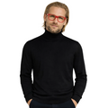 Emilio Romanelli Men Knit Turtleneck Gauge Black