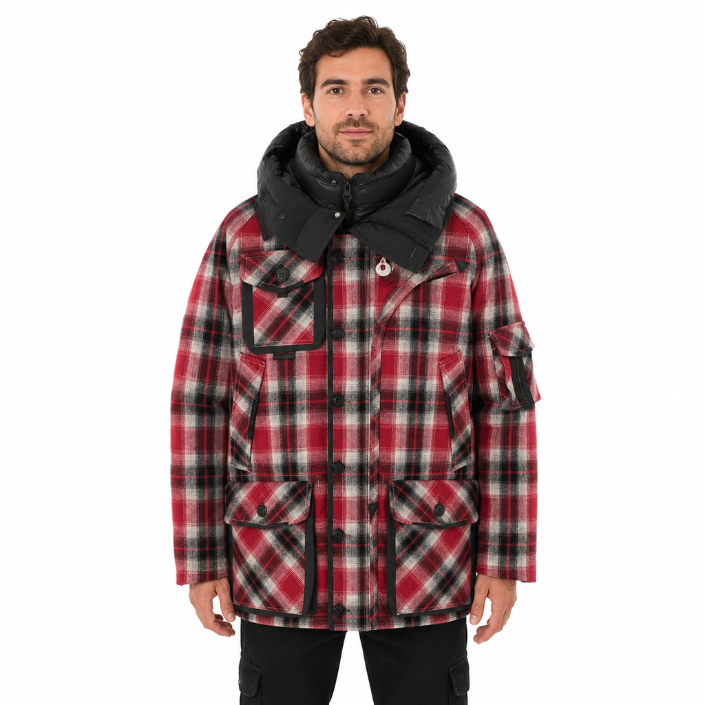 Parajumpers Men Jacket Musher Red