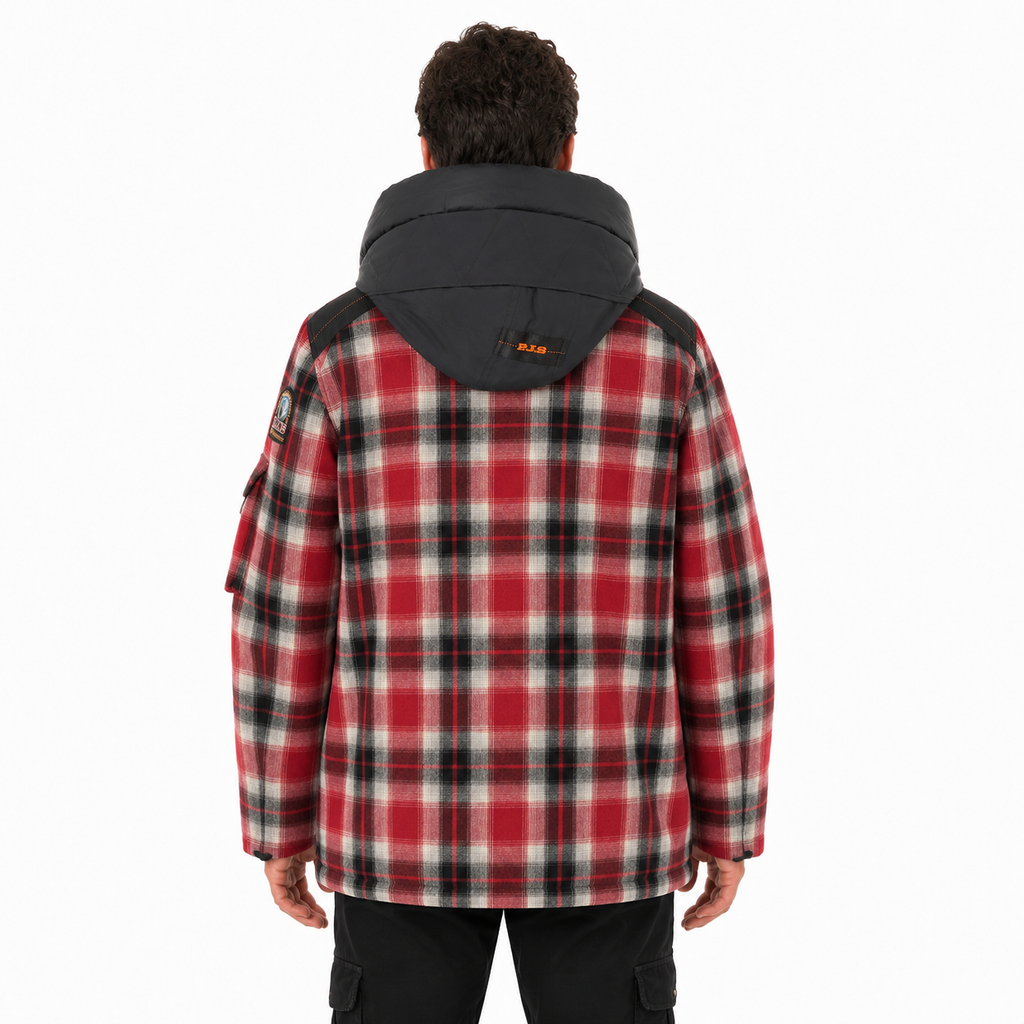 Parajumpers Men Jacket Musher Red