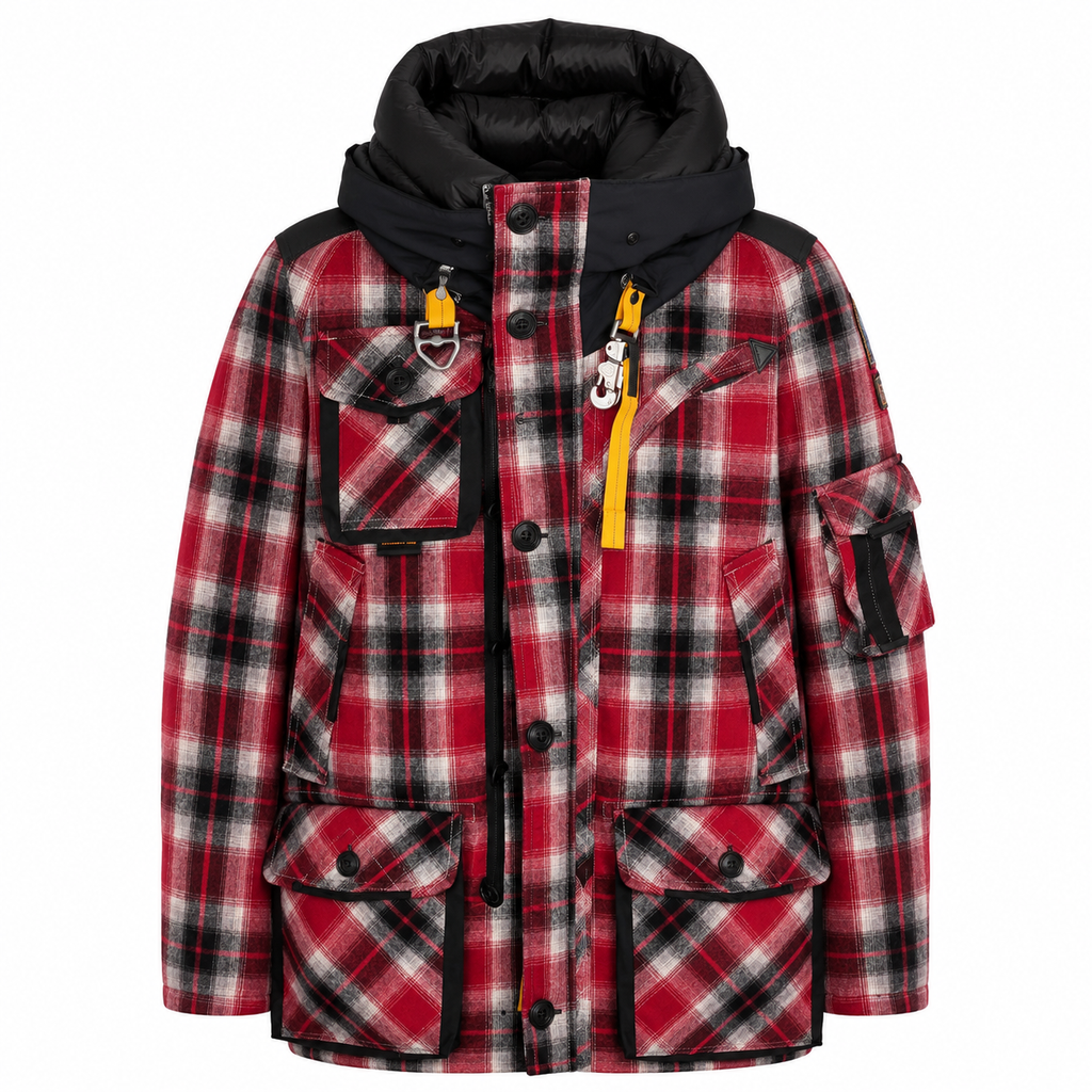 Parajumpers Men Jacket Musher Red