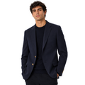 Dolce & Gabbana Men Jacket Single-Breasted Martini Blue