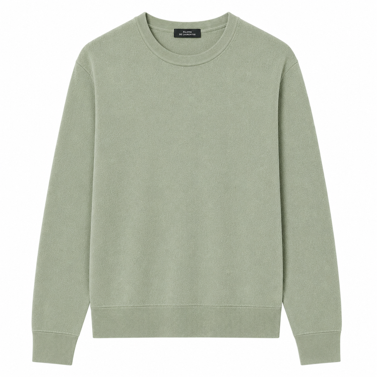 Alpha Studio Men Knit Sleeve Long Green