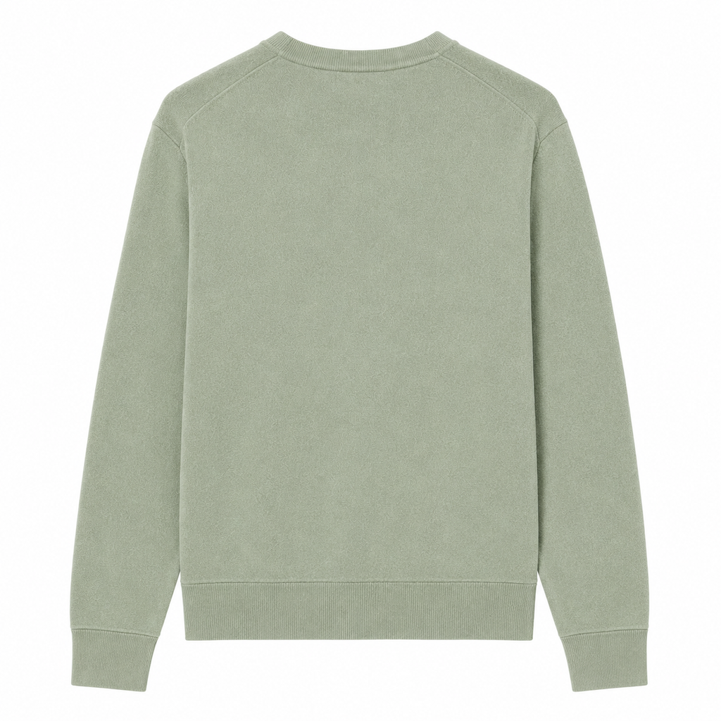 Alpha Studio Men Knit Sleeve Long Green