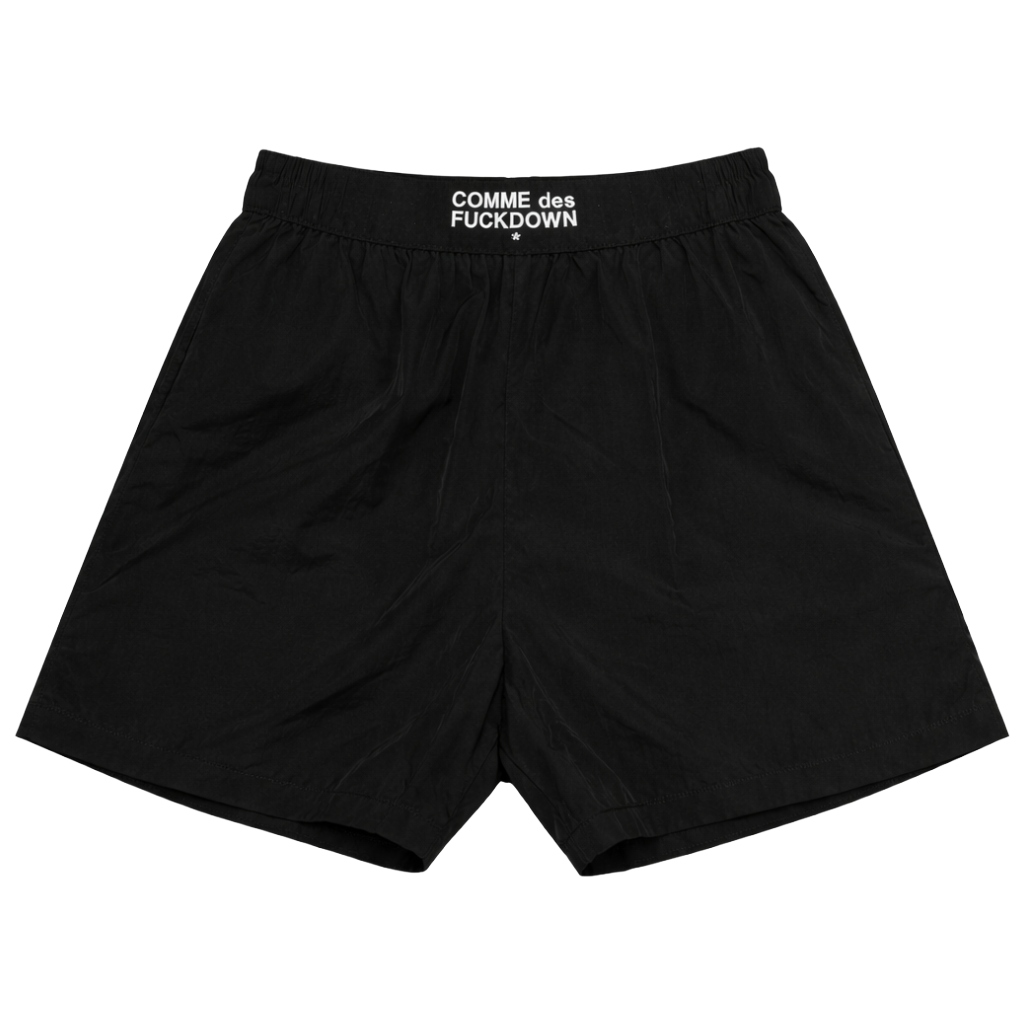 Comme Des Fuckdown Women Shorts Black