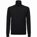 Alpha Studio Men Knit Ciclista Silk Cashmere Black