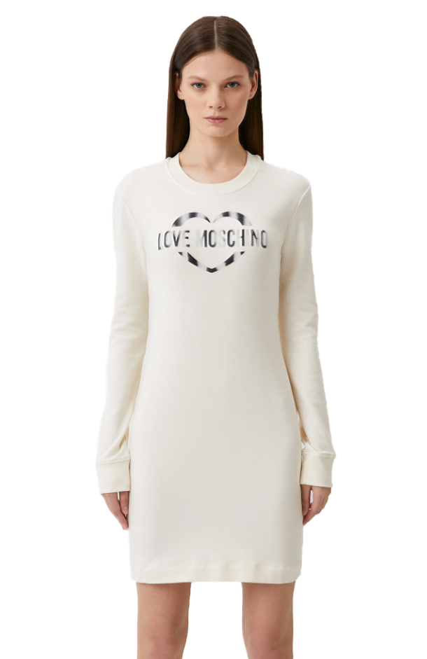Love Moschino Women Dress White