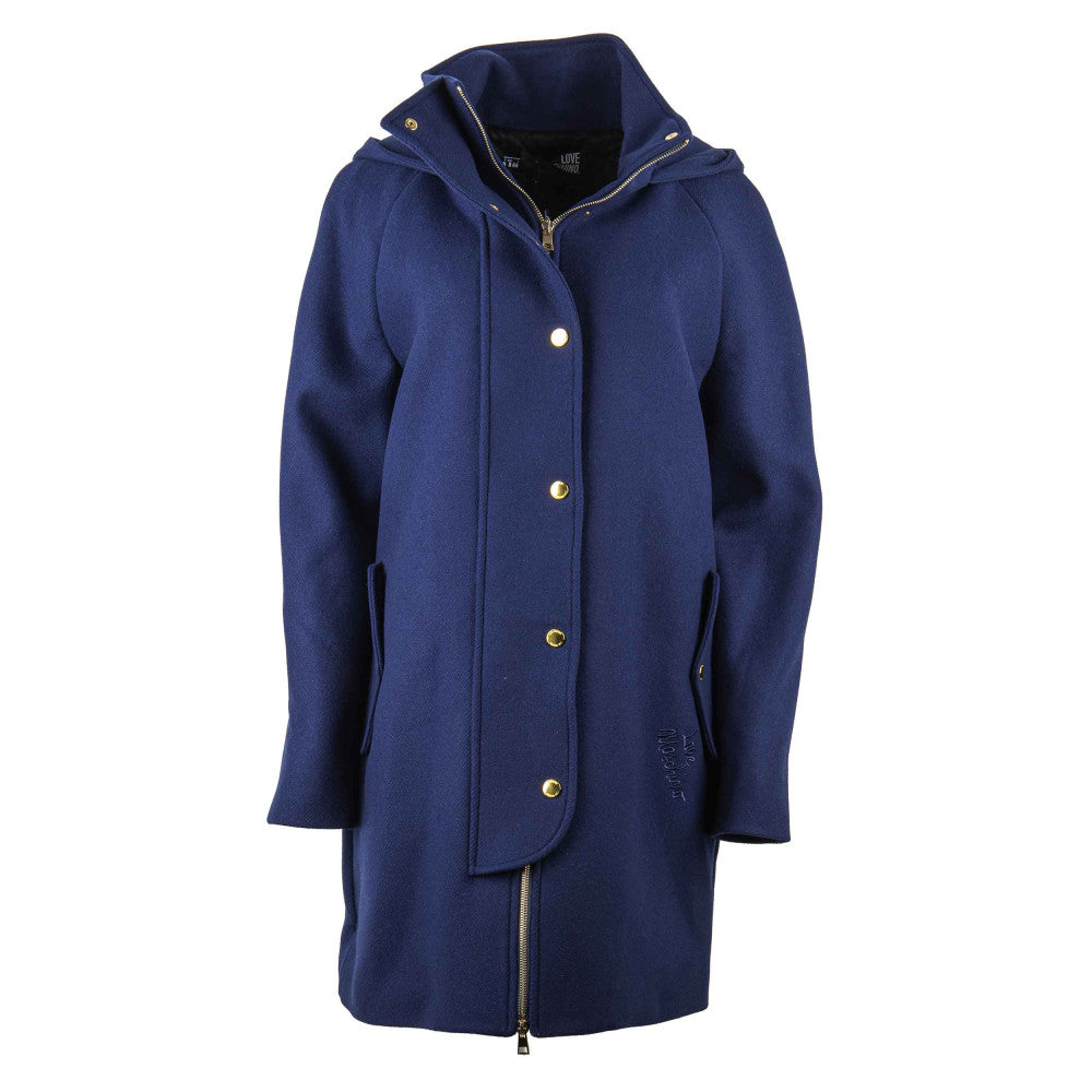 Love Moschino Women a-y Coats Blue