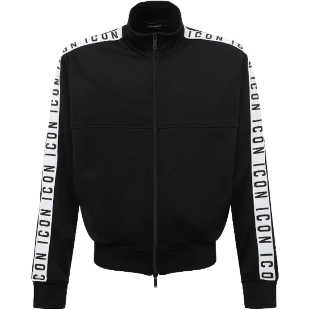 Dsquared2 Men Sweatshirt Bande Logate Black