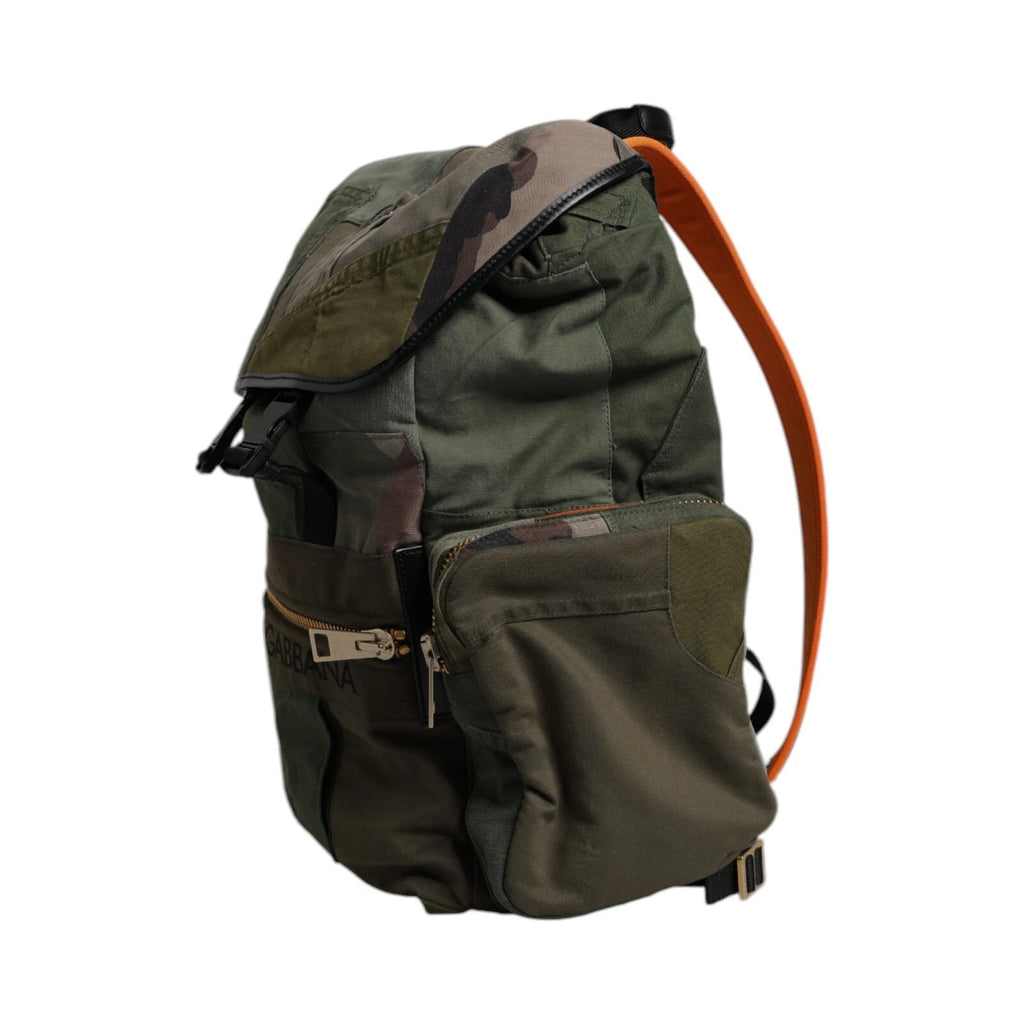 Dolce & Gabbana Men Backpack Military Camouflage