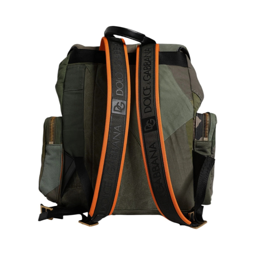 Dolce & Gabbana Men Backpack Military Camouflage