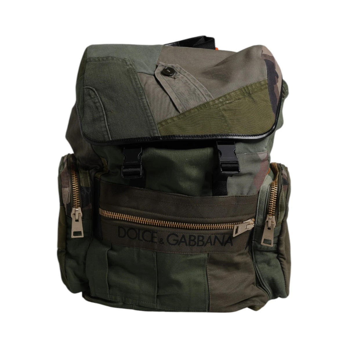 Dolce & Gabbana Men Backpack Military Camouflage