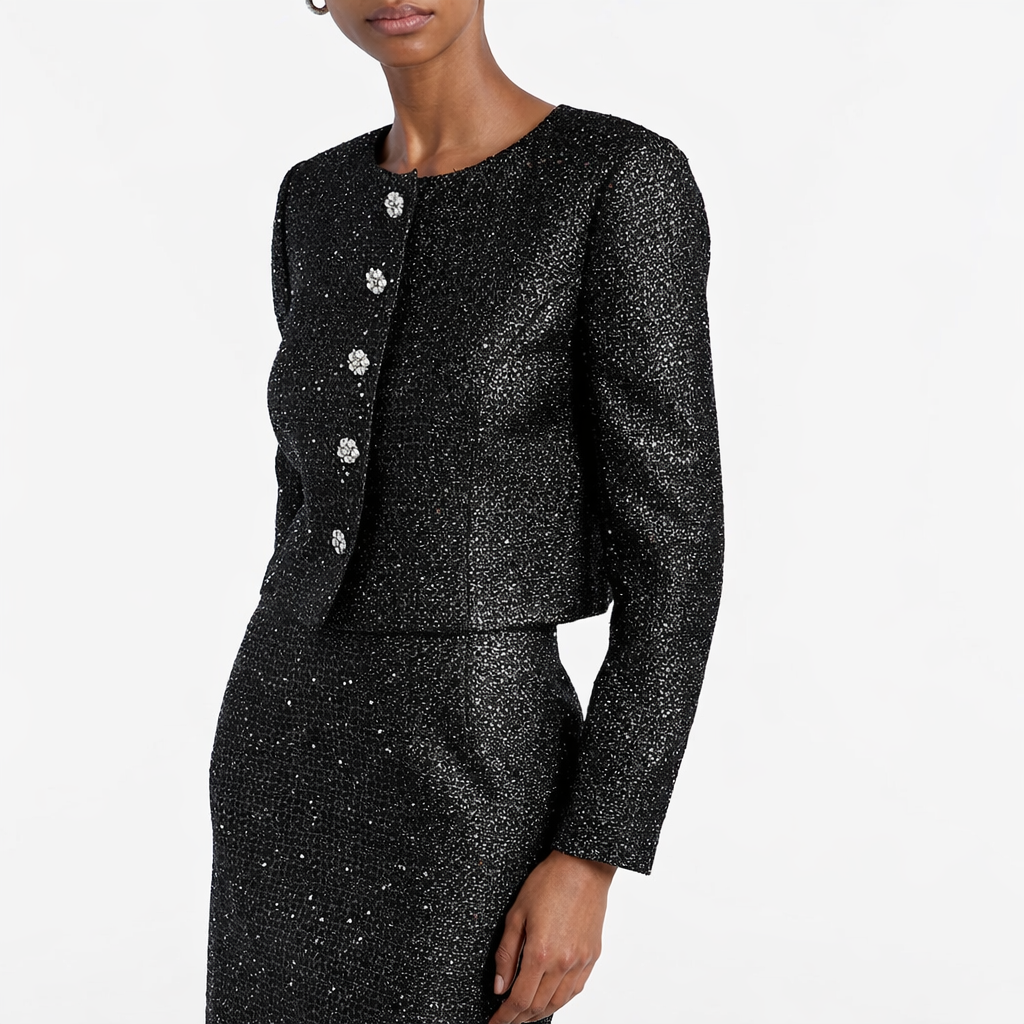 Patrizia Pepe Women Jacket Cropped Black