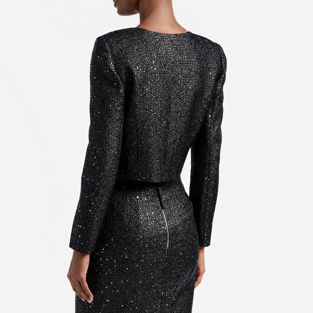 Patrizia Pepe Women Jacket Cropped Black
